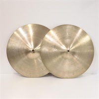 VINTAGE 1970's A Zildjian New Beat Hihat 14'' Pair [835g/1240g]