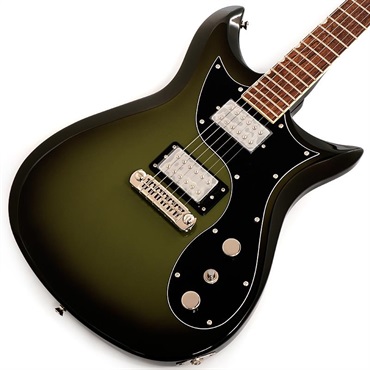 送料無料 GRETCH Electromatic ゴールド&グリーン H/C付 GRETSCH Electromatic CVT Double-Cut with Wraparound (Wychwood