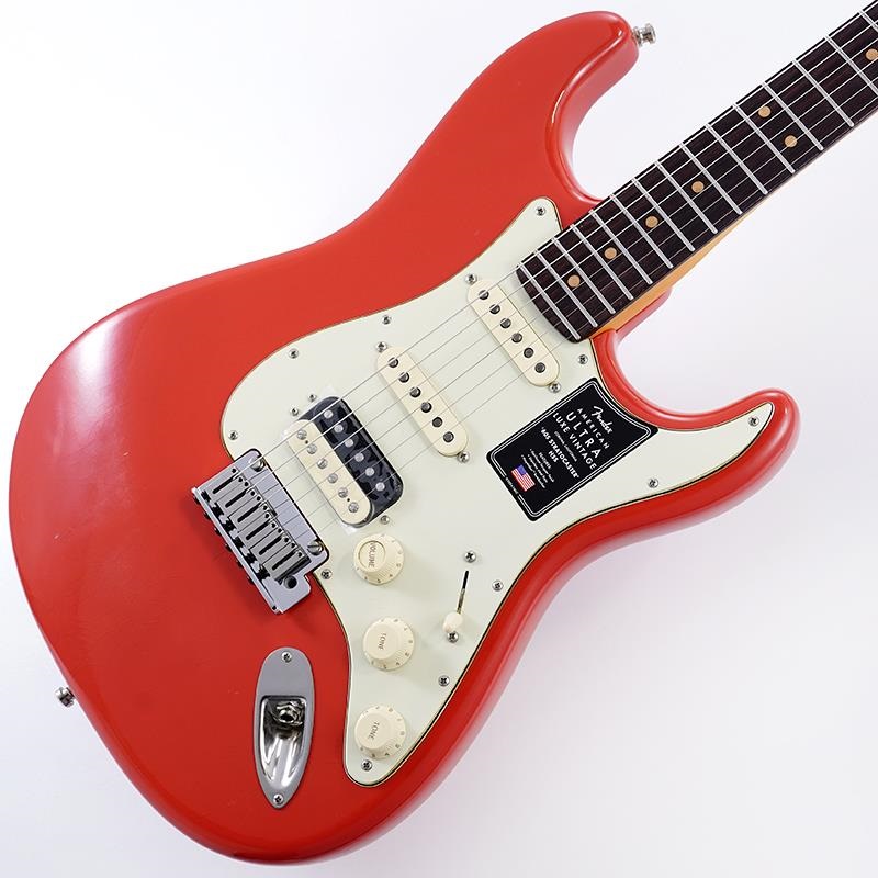 American Ultra Luxe Vintage '60s Stratocaster HSS (Fiesta Red/Rosewood)の商品画像