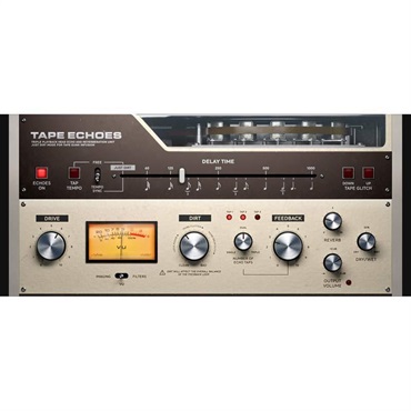 Softube Tape Echoes(ソフチューブ)(プラグインソフト)(オンライン納品)