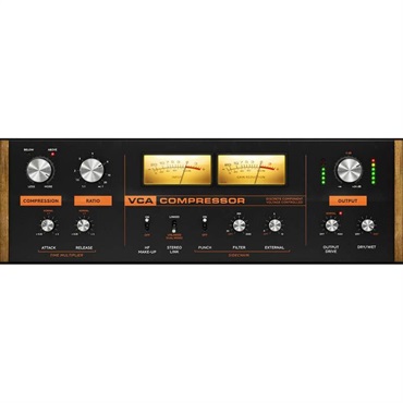VCA Compressor(ソフチューブ)(プラグインソフト)(オンライン納品)