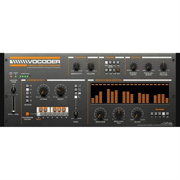 Softube Vocoder(ソフチューブ)(プラグインソフト)(オンライン納品)