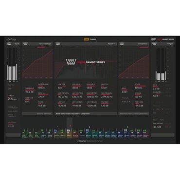 Softube Weiss Gambit Series for Console 1(ソフチューブ)(プラグインソフト)(オンライン納品)