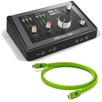 SSL2MKII + OYAIDE製高品質USBケーブルセット(Type C to C 1.0m)(SSL2MK2)(2in/2out USB 2.0 Type C)(オーディオインターフェイス)(エスエスエル)(DTM)(オヤイデ)