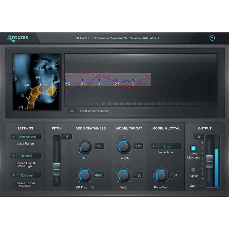 Antares 【アンタレスブラックフライデーセール！】Throat (アンタレス)(プラグインソフト)(オンライン納品)