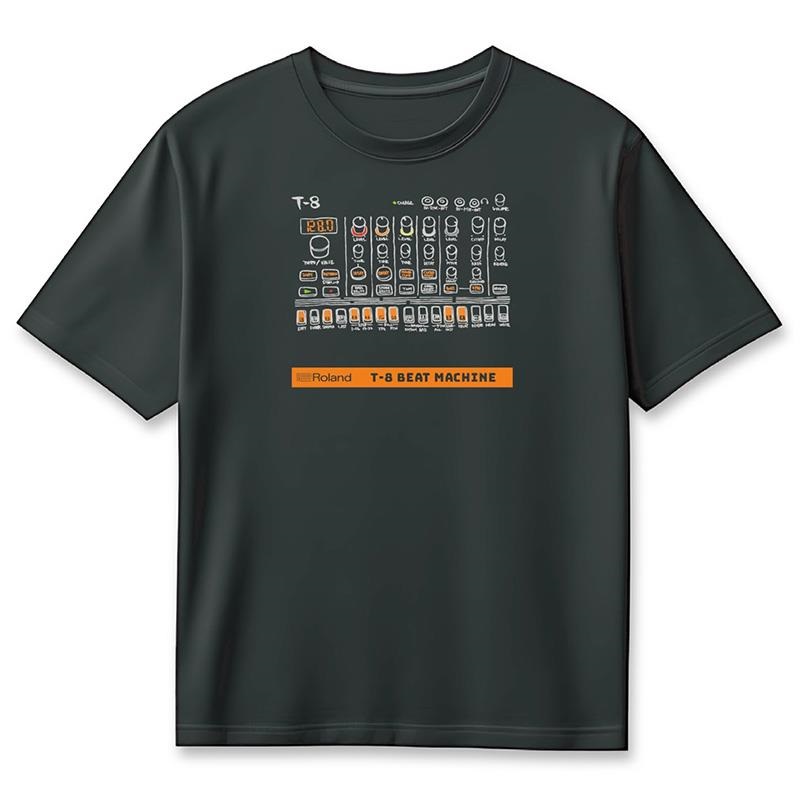 Roland T-8 T-Shirts DesignB Mサイズ (ローランド)(Tシャツ)(T-8