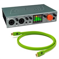 Amber i2 + OYAIDE製高品質USBケーブルセット(Type C to C 1.0m)(高音質AKMチップセット搭載・USB-Cオーディオインターフェイス)(イーエスアイ)(アンバー)(DTM)(オヤイデ)