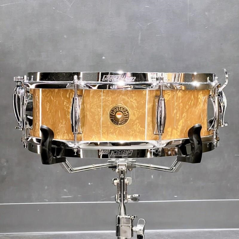 GRETSCH GKNT-0514S-8CL 501 [Broadkaster Series 14×5 / Antique Pearl]【店頭展示特価品】