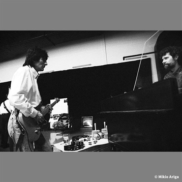 Ikebe Original No. 04 Tokyo Japan 1990 Rehearsal ｽﾄｰﾝｽﾞ来日35周年有賀幹夫写真展額装【ニューアルバム発売記念特別受注販売!!】※送料着払