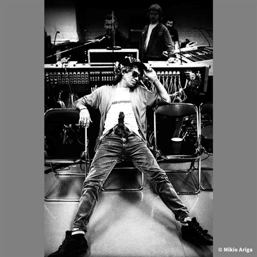 Ikebe Original No. 06 Tokyo Japan 1990 Rehearsal ｽﾄｰﾝｽﾞ来日35周年有賀幹夫写真展額装【ニューアルバム発売記念特別受注販売!!】※送料着払