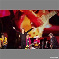 No. 08 Tokyo Japan 2014 ｽﾄｰﾝｽﾞ来日35周年有賀幹夫写真展額装