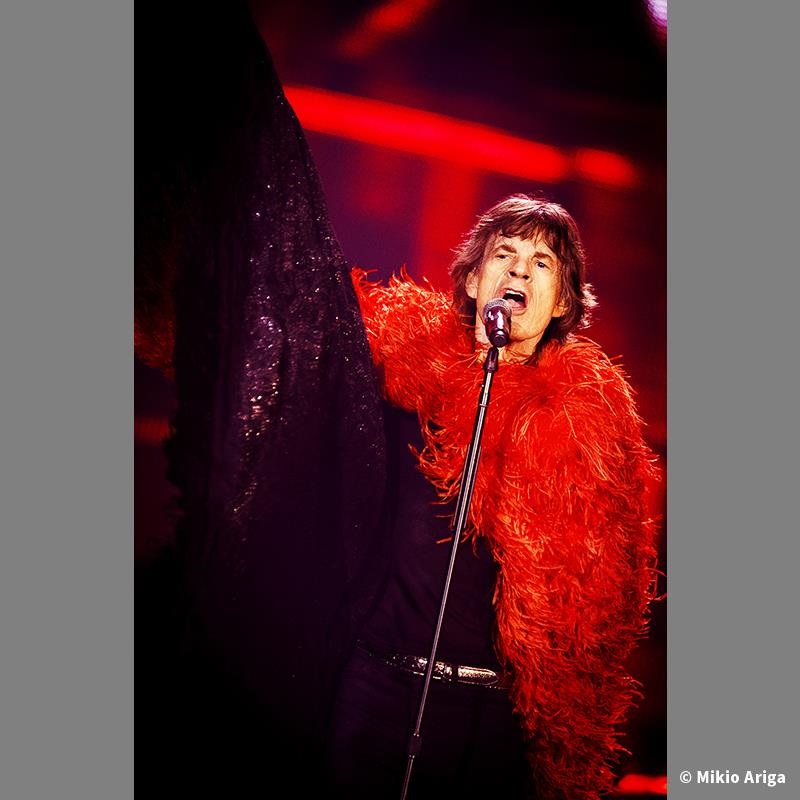 Ikebe Original No. 12 Tokyo Japan 2014 ｽﾄｰﾝｽﾞ来日35周年有賀幹夫写真展額装