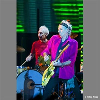 No. 18 Tokyo Japan 2014 ｽﾄｰﾝｽﾞ来日35周年有賀幹夫写真展額装