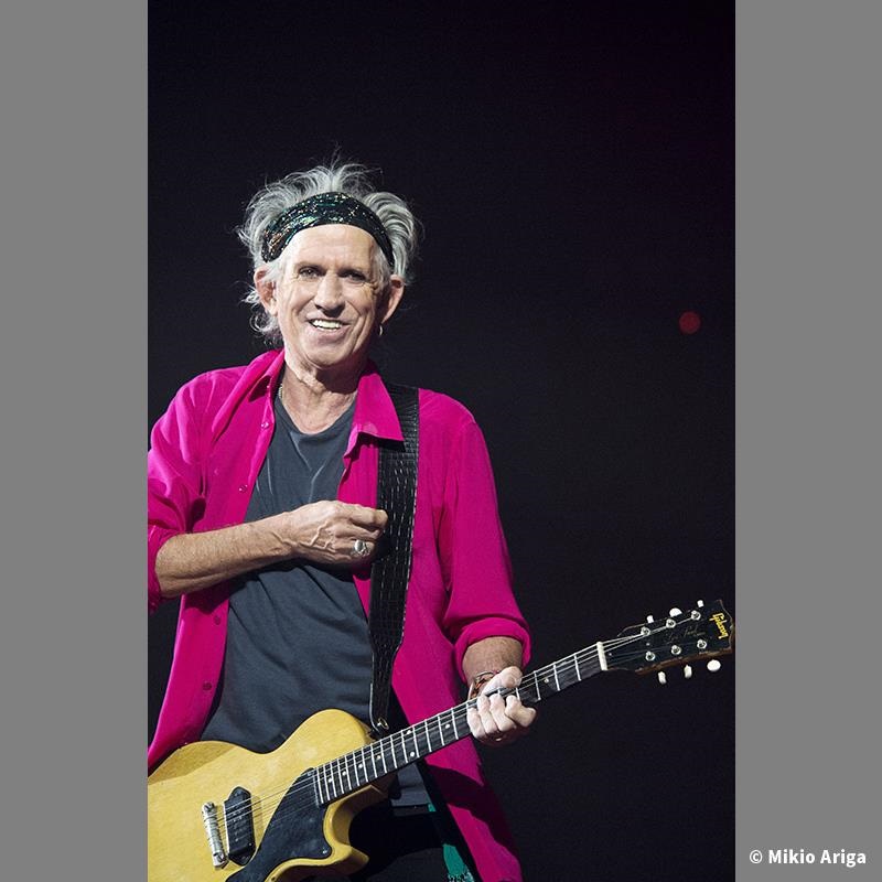 Ikebe Original No. 19 Tokyo Japan 2014 ｽﾄｰﾝｽﾞ来日35周年有賀幹夫写真展額装