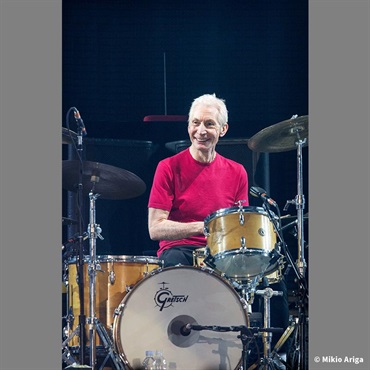 Ikebe Original No. 21 Tokyo Japan 2014 ｽﾄｰﾝｽﾞ来日35周年有賀幹夫写真展額装