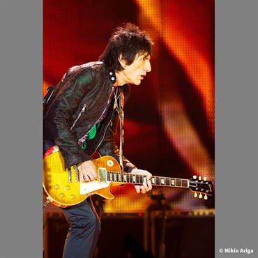 Ikebe Original No. 23 Tokyo Japan 2014 ｽﾄｰﾝｽﾞ来日35周年有賀幹夫写真展額装