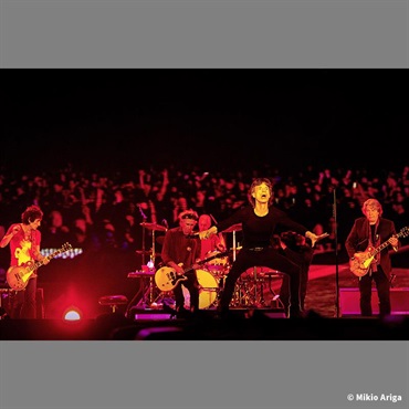 No. 25 Tokyo Japan 2014 ｽﾄｰﾝｽﾞ来日35周年有賀幹夫写真展額装