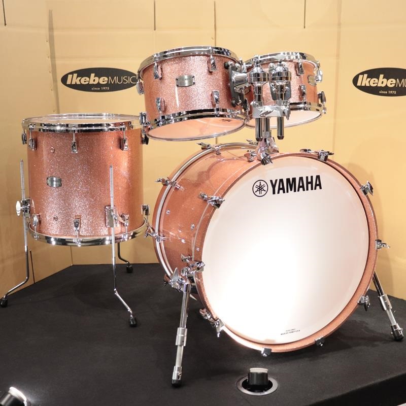 Absolute Hybrid Maple 4pcs Drum Set - ピンクシャンパンスパークル [AMB2216-PCS + AMP6F3-PCS]の商品画像