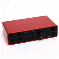 USED 中古 scarlett 2i2 gen4 (2in2out・USB-C オーディオインターフェイス)(フォーカスライト)(スカーレット)(4th Gen)