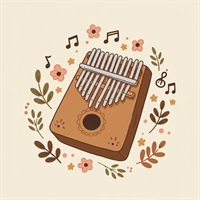【イントロプライス！】Kawaii Kalimba (かわいいカリンバ)(オンライン納品)(2時間以内に納品)