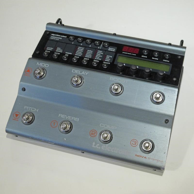 TC ELECTRONIC NOVA SYSTEM+Switch 3【中古品】 t.c.electronic NOVA SYSTEM マルチエフェクター｜中古音響機器 山陽