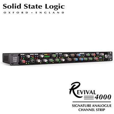 SSL(Solid State Logic) 【予約商品・9月8日発売予定】Revival 4000 Analogue Signature Channel Strip (エスエスエル)(チャネルストリップ)(マイクプリアンプ・EC・コンプレッサー)(1ch)(SL4000)
