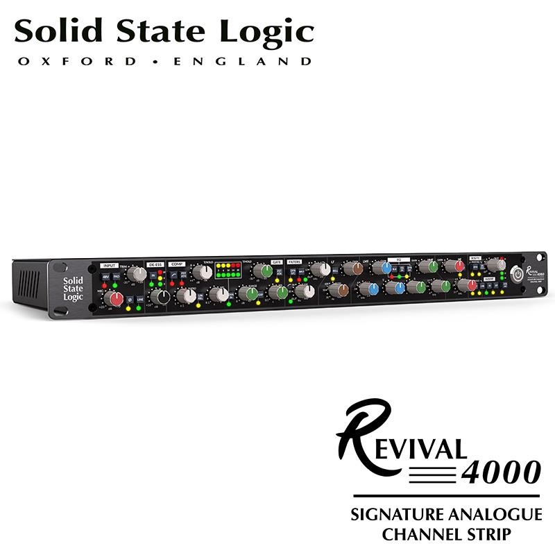 SSL(Solid State Logic) 【予約商品・9月8日発売予定】Revival 4000 Analogue Signature Channel Strip (エスエスエル)(チャネルストリップ)(マイクプリアンプ・EC・コンプレッサー)(1ch)(SL4000)