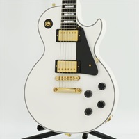 USED 中古 Custom Shop Les Paul Custom w/Ebony Fingerboard Gloss Alpine White [SN. CS402765]