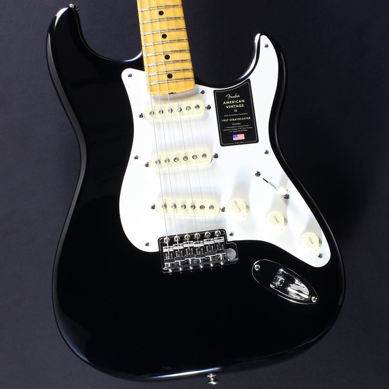 American Vintage II 1957 Stratocaster (Black/Maple) #V2556595の商品画像
