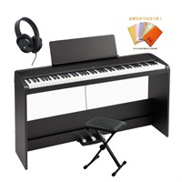 【台数限定・純正ピアノダストカバー付】 コルグ 電子ピアノ デジタルピアノ B2+SP BLACK +X型ピアノベンチセット【ヘッドホン・お手入れクロス付】【※沖縄・離島送料別途お見積もり】