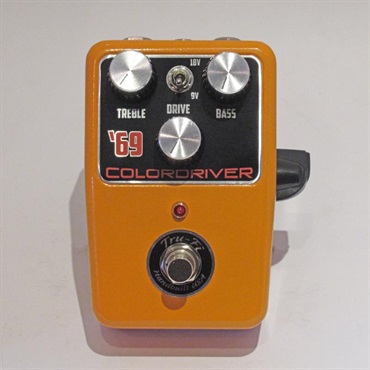 tru-fi COLOR D オレンジ Tru-Fi COLORDRIVER Overdrive/Fuzz | Delicious Audio