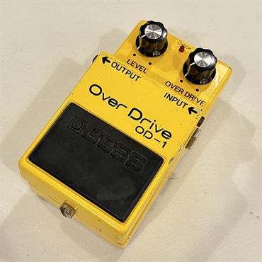 BOSS OD-1 OverDrive 初期 NEC μPC4741C 銀ネジ BOSS USED 中古 OD-1 Overdrive 銀ネジ Made in Japan (NEC