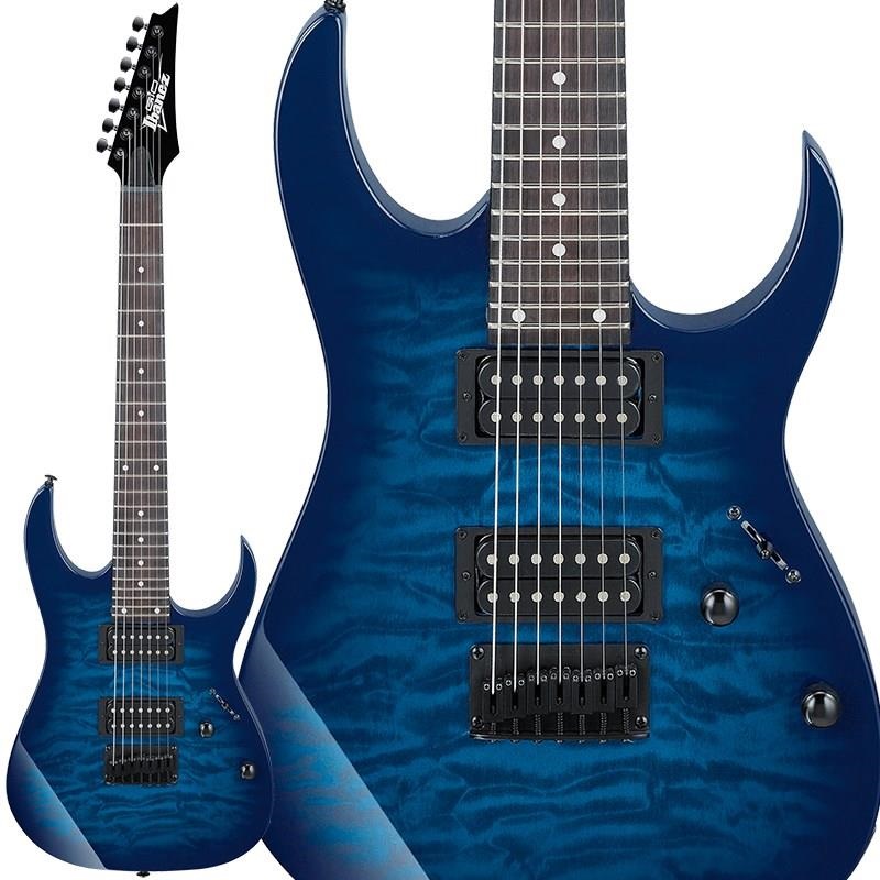 Ibanez ( アイバニーズ ) GRG7221QA-TBB 7弦ギター Gio Ibanez GRG7221QA エレキギター 7弦ギター ジオ アイバニーズ