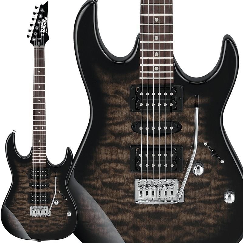 Ibanez GRX70QA TKS (Transparent Black Sunburst) ｜イケベ楽器店