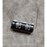 Fender AE AXIAL Electrolytic Capacitor 47uF 500V +50%-10% for Tube Amplifiers