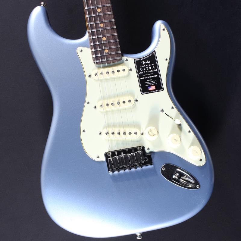 Fender USA American Ultra Luxe Vintage '60s Stratocaster (Ice Blue Metallic/Rosewood) #US25008871
