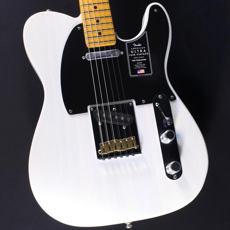 Fender USA American Ultra Luxe Vintage '50s Telecaster (White Blonde/Maple) #US25008871