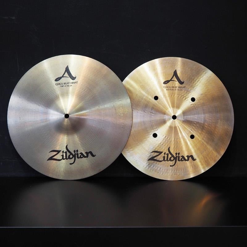 Zildjian USED 中古 A Zildjian Quick Beat HiHat 14 pair [Top:1158g 