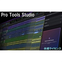 Pro Tools Studio Perpetual 永続ライセンス (4935-00612-00_N)(オンライン納品)