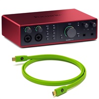 Scarlett 16i16 Gen4 + OYAIDE製高品質USBケーブルセット(Type C to C 1.0m)(16in16out・USBオーディオインターフェイス)(フォーカスライト)(オヤイデ)