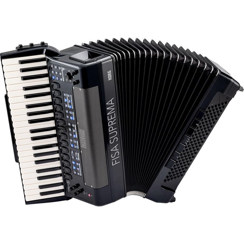 KORG 【予約商品・2025年秋頃発売予定】FISA SUPREMA PIANO ピアノ式 電子アコーディオン (FSUP-P MBK) AERO DIGITAL INSTRUMENT コルグ フィサ スプレーマ