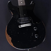 Murphy Lab 1960 Les Paul Junior Double Cut Ebony Ultra Heavy Aged #05308