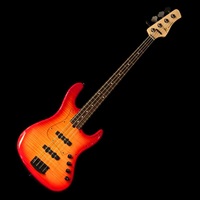 Custom 4st J Bass (Flame Maple Top / Cherry Sunburst)