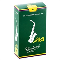 【パケボロ処分特価!!】《硬さ：4》アルトサックス用リード バンドレン JAVA(ジャバ)【最安SALE】