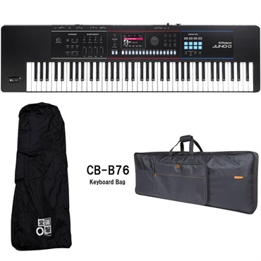 Roland JUNO-D7 純正ソフトケースセット(CB-B76) レインカバー付き SYNTHESIZER シンセサイザー ローランド ※配送事項要ご確認