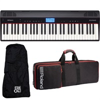 GO:PIANO Entry Keyboard (GO-61P)+CB-GO61（専用キャリングケースセット） レインカバー付き
