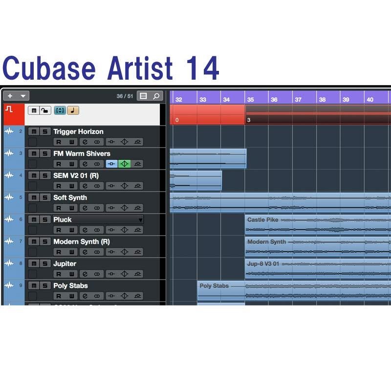 Steinberg 【Cubase 14 SPECIAL OFFER！】Cubase Artist 14 (DAW