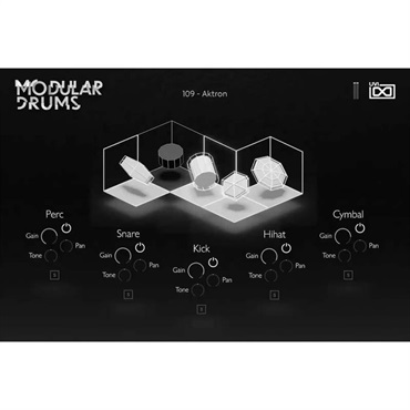 UVI UVI Modular Drums (Falcon 2専用拡張パック)(モジュラードラム)(オンライン納品)