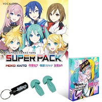 PIAPRO CHARACTERS SUPER PACK ＋ Thunderplugs初音ミクコラボモデル2025 (簡易パッケージ納品)(クリプトン)(初音ミク)(リンレン)(ルカ)(MEIKO)(KAITO)(ライブ用耳栓)(マジカルミライ 2025)