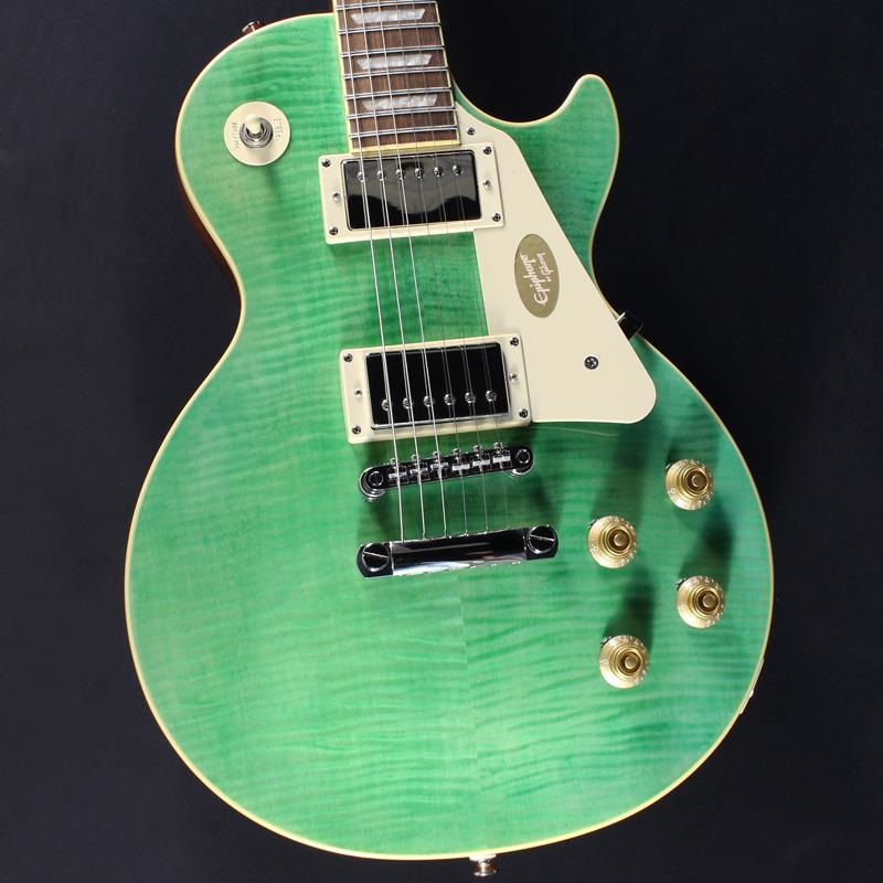 Epiphone Les Paul グリーン Epiphone Les Paul Standard 50s Figured Seafoam Green w/Gig